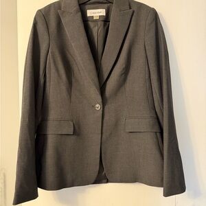 Calvin Klein Women's Gray Blazer